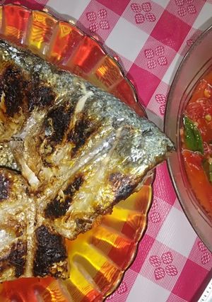 Foto resep Ikan bakar sambal matah