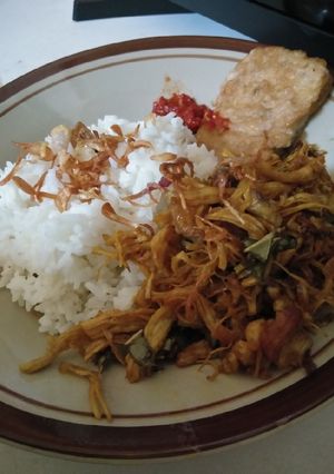 Foto resep Ayam suwir bumbu empal