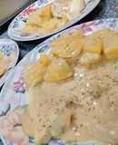 Filetes de Merluza 🐟 en salsa de Cebolla 🧅