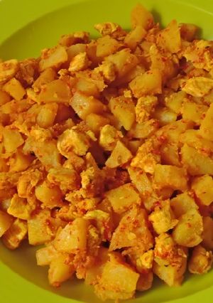 Foto resep Kentang bumbu kuning