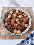 Rendang Ayam Telur tanpa Santan