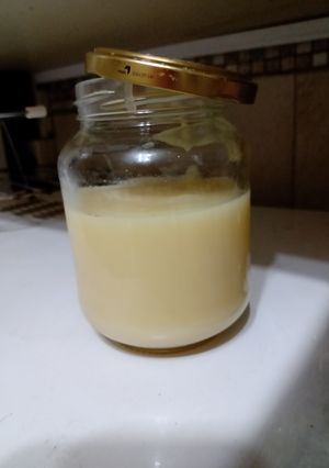 Una foto de Leche condensada casera