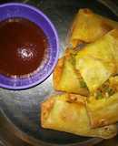 Spring roll recipe | veg roll with spring roll sheet