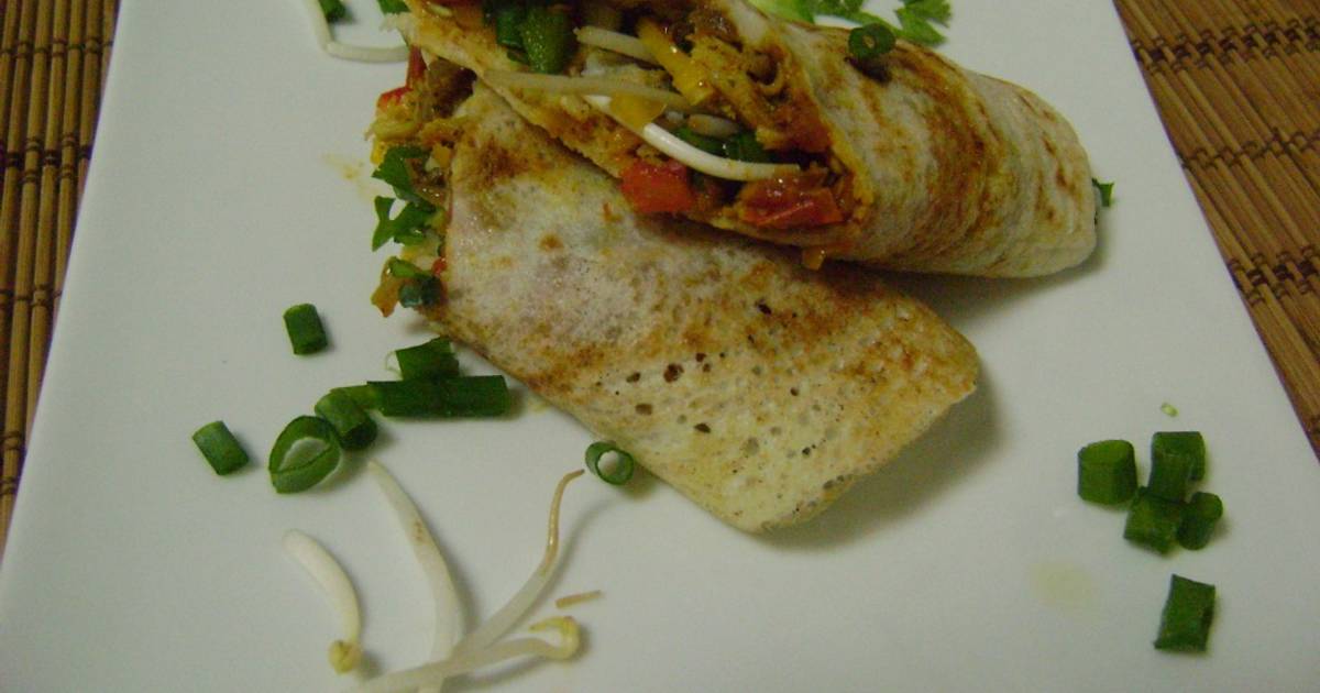 Stuffed Dosa Roll Recipe by Bethica Das Cookpad