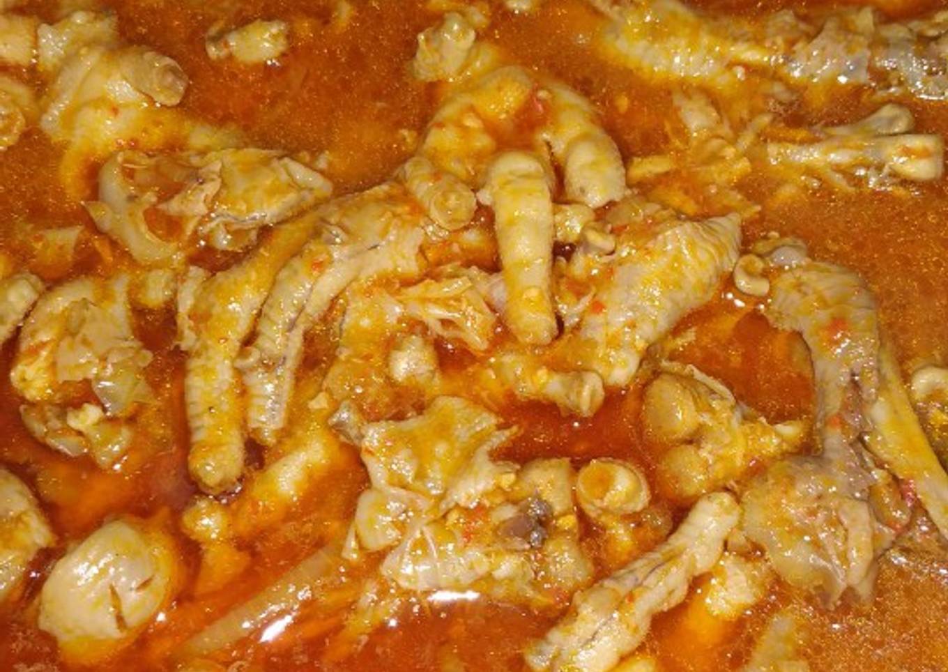 Resep Ceker mercon presto yang Sempurna