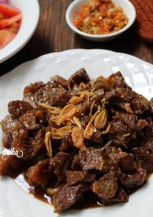Foto resep Daging Sapi Goreng (Sate Goreng)