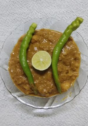 A picture of Chole (No onion no garlic).