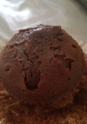 10 perces brownie muffin köntösbe recept fotója