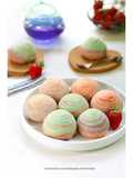 Rainbow thousand layer mooncake