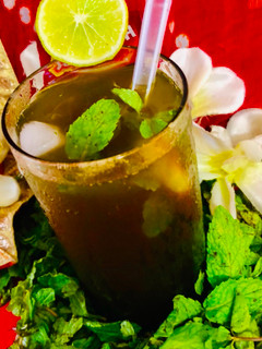 पुदीना शरबत (pudina sharbat recipe in Hindi) रेसिपी मुख्य फोटो
