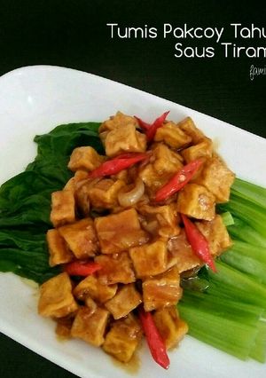 Foto resep Tumis Pakcoy Tahu Saus Tiram