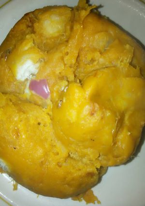 A picture of Yam pottage.
