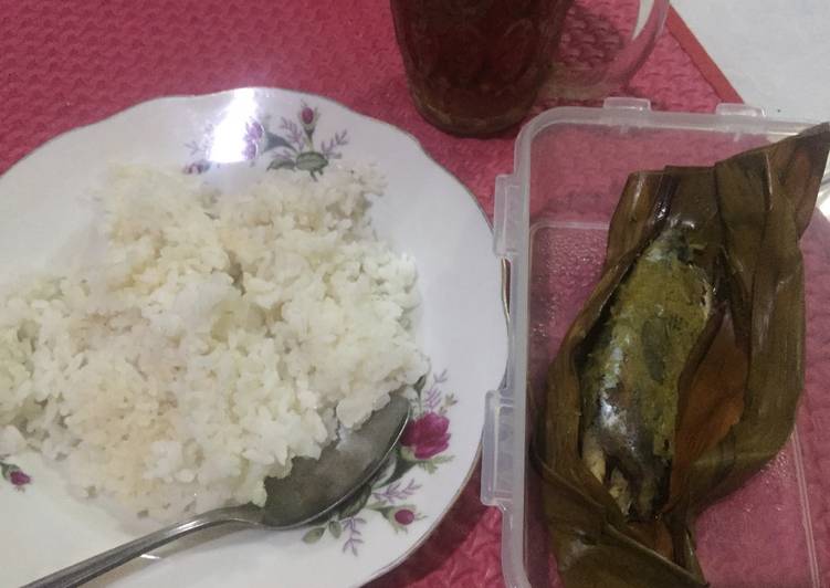 Cara Gampang Membuat Pepes Ikan Cue / Ikan Keranjang, Menggugah Selera