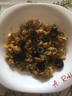 Una foto de Bacalao a bras o bacalao dorado