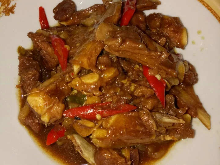Cara Mudah Membuat Resep Oseng kambing gula asem yang Bikin Ngiler Anti Ribet, Bikin Ngiler