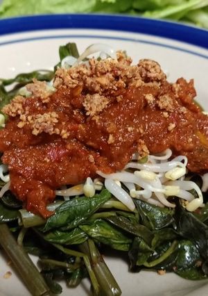 Foto resep Plencing Kangkung