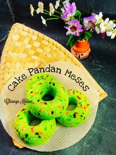 Foto resep Cake Pandan Meses