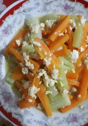 Foto resep Oseng wortel timun