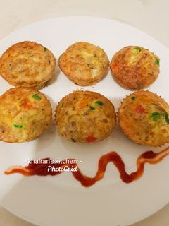 Egg muffin ainihin hoton girkin