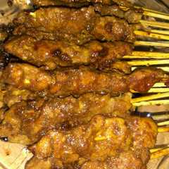 A picture of Sate Babi Manis.