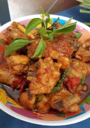 Foto resep 2. Rica rica ayam pedas