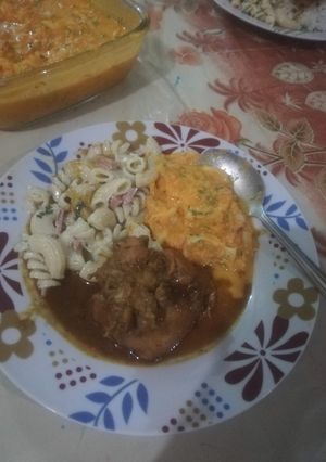 Una foto de Salsa con zanahoria licuada