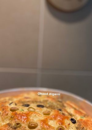 صورة لوصفة الكيكة المالحة