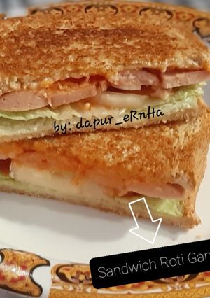 Foto resep Sandwich Roti Tawar Gandum