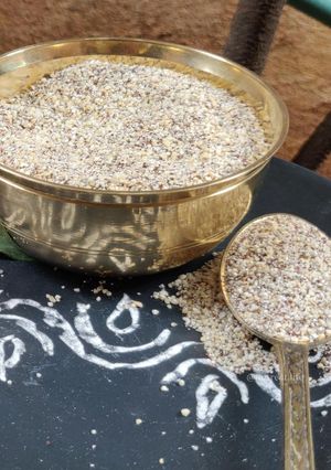A picture of How to Make Traditional Sathumaavu Flour at Home.