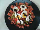Ensalada de patatas y salmón