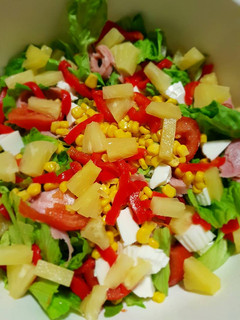 Una foto de Ensalada primavera