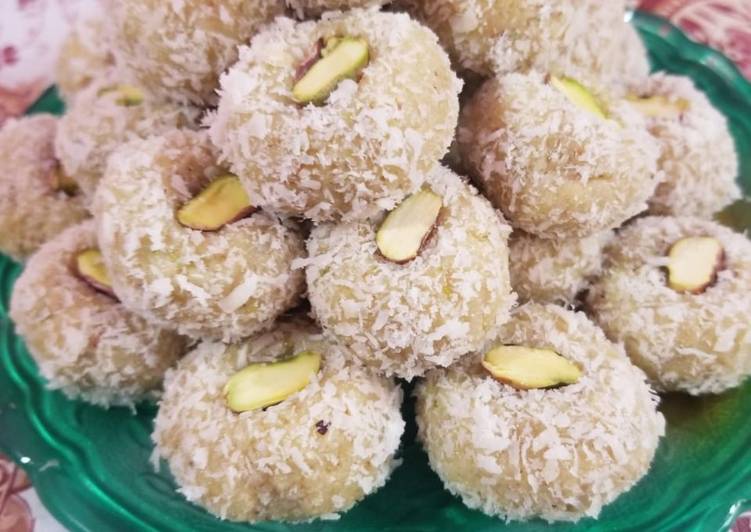 Step-by-Step Guide to Prepare Any-night-of-the-week Coconut barfi