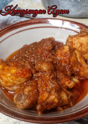 Foto resep 48. A. Krengsengan Ayam