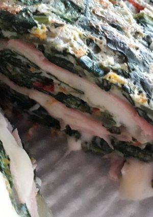 Una foto de Arrollado de espinaca 😋