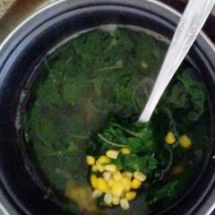 A picture of Spinach Corn Soup.