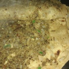 A picture of Sattu ka paratha.