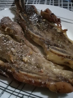 Una foto de Costilla de ternera asada
