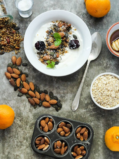 A picture of Citrus and Coconut Granola.