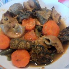 A picture of Matumbo Stew.