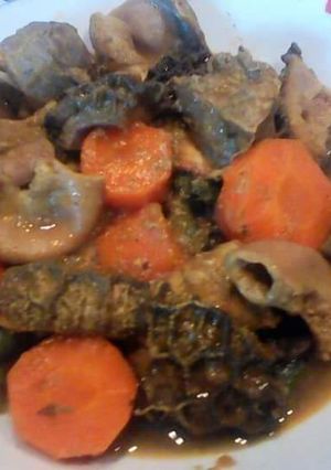 A picture of Matumbo Stew.