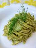 Pasta with Dill and Hazelnut Pesto