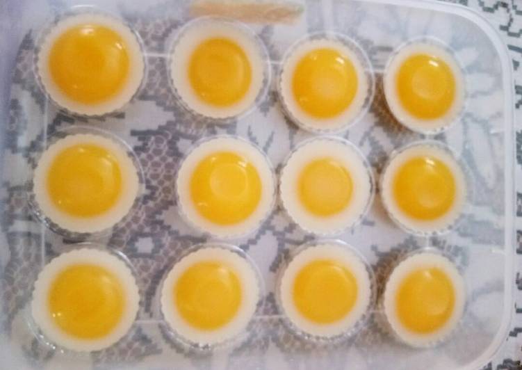 Puding telur ceplok