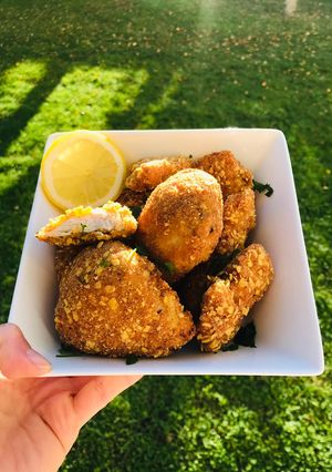 Une photo de Poulet façon KFC