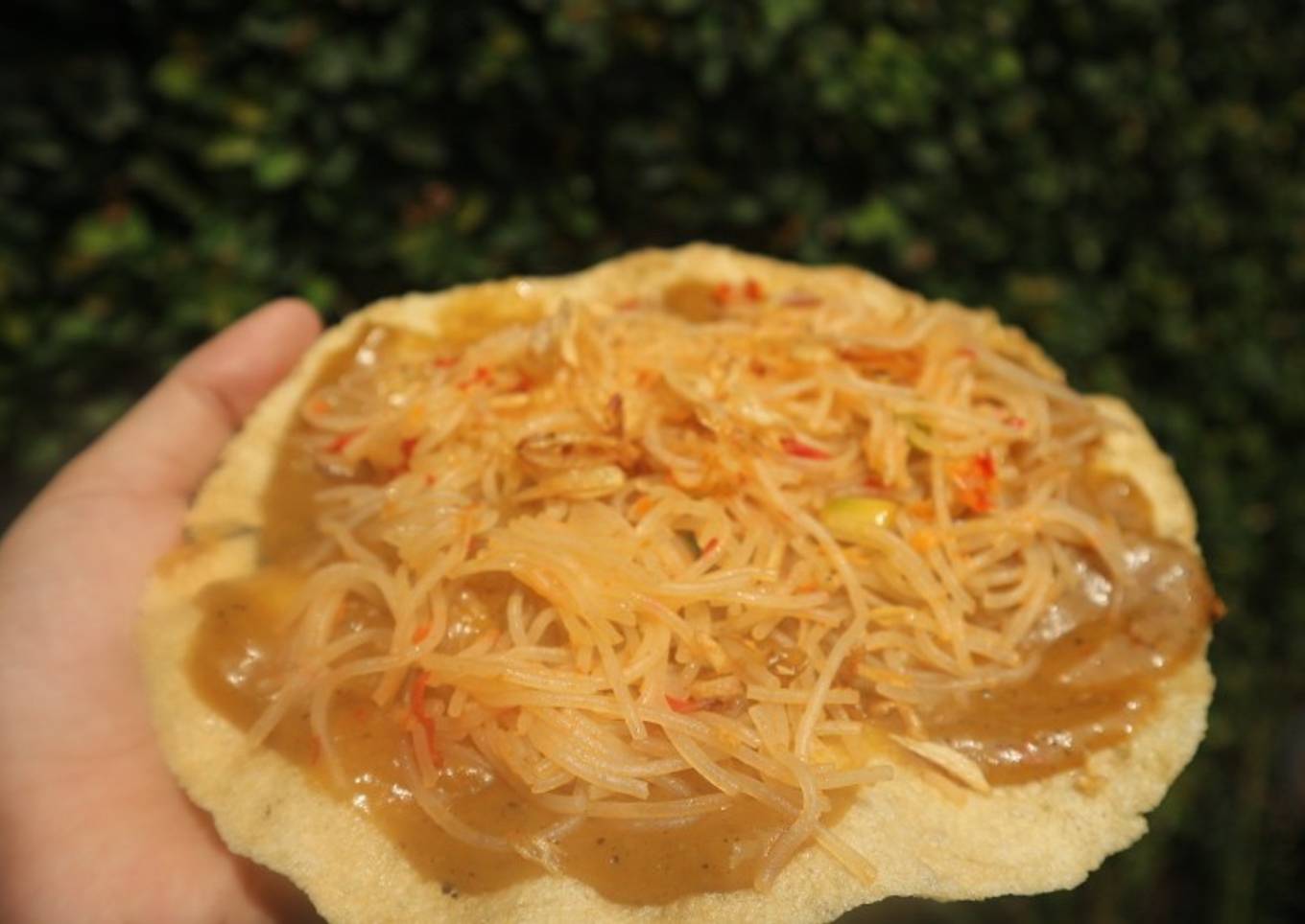Kerupuk Kuah Sate (karupuak leak)