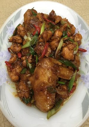 Foto resep Ayam saos lada hitam