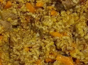 Фото Плов з баранини / Lamb Pilaf (Lidah Nusantara).