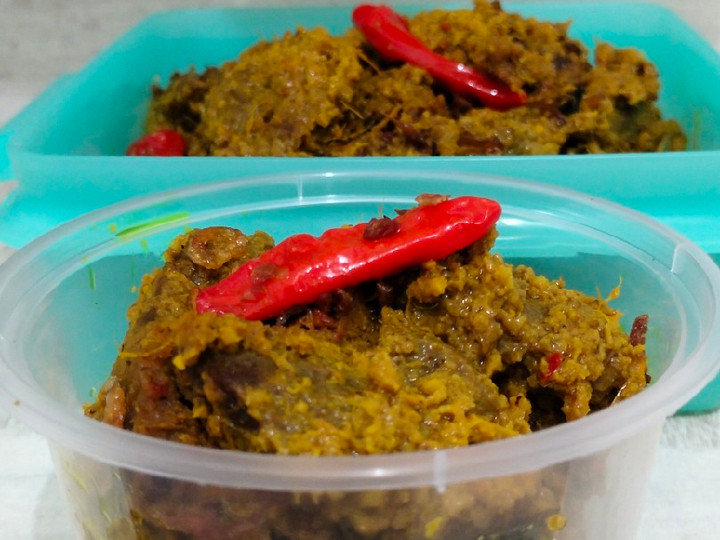 Langkah Mudah untuk Menyiapkan Rendang daging, Lezat