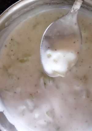 खीरा का रायता (kheera ka raita recipe in Hindi) रेसिपी मुख्य फोटो