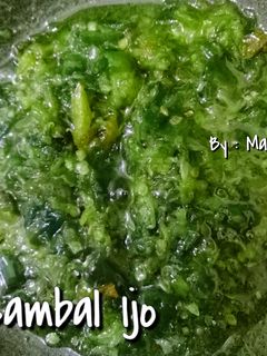 Foto resep Sambal Hijau