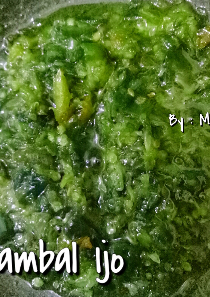 Foto resep Sambal Hijau
